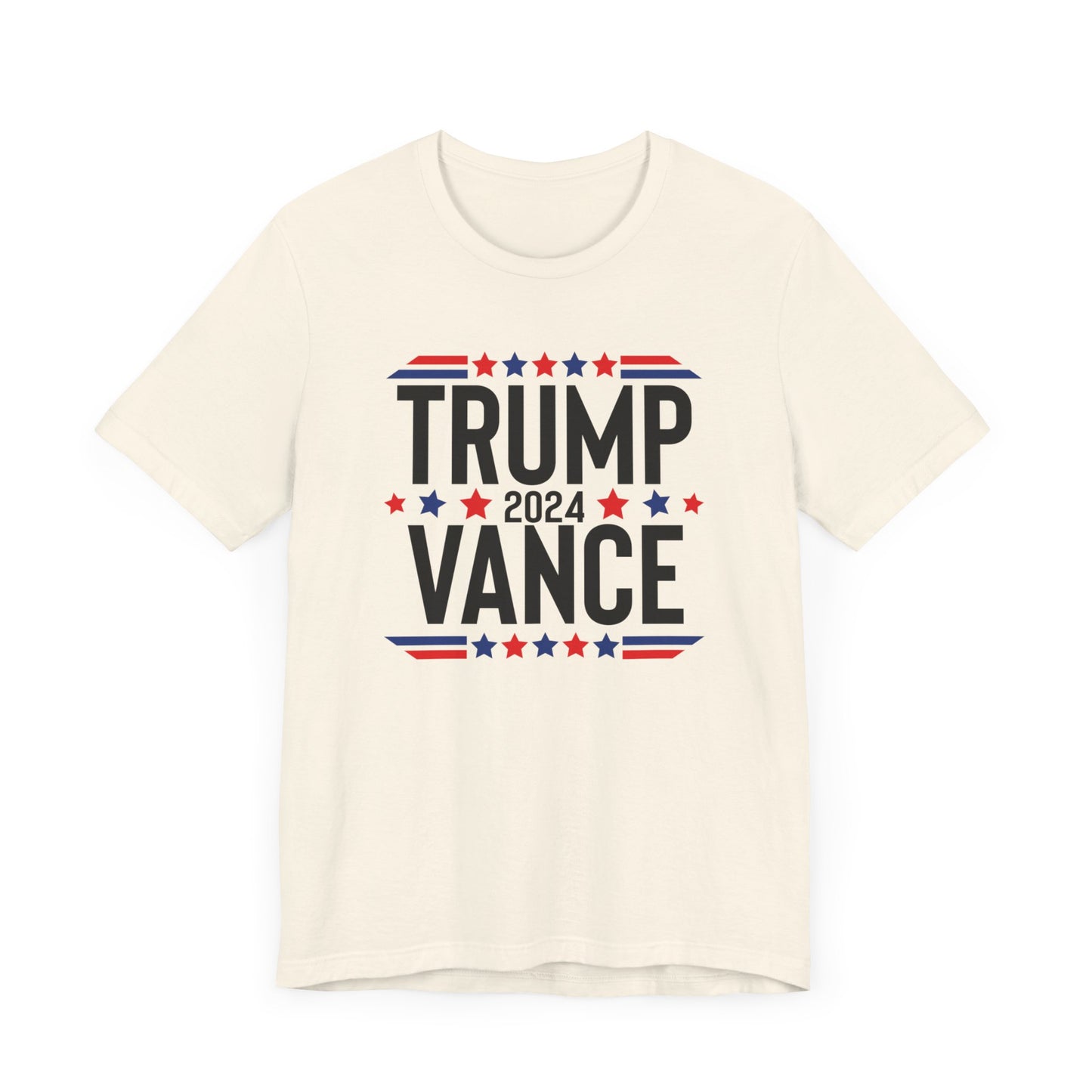 Trump VP Pick Vance 2024 Shirt Bella Canvas 3001 Unisex T-Shirt Vote Trump, J.D. Vance VP, Trump, Pro Trump, 2024 Election Campaign Shirt