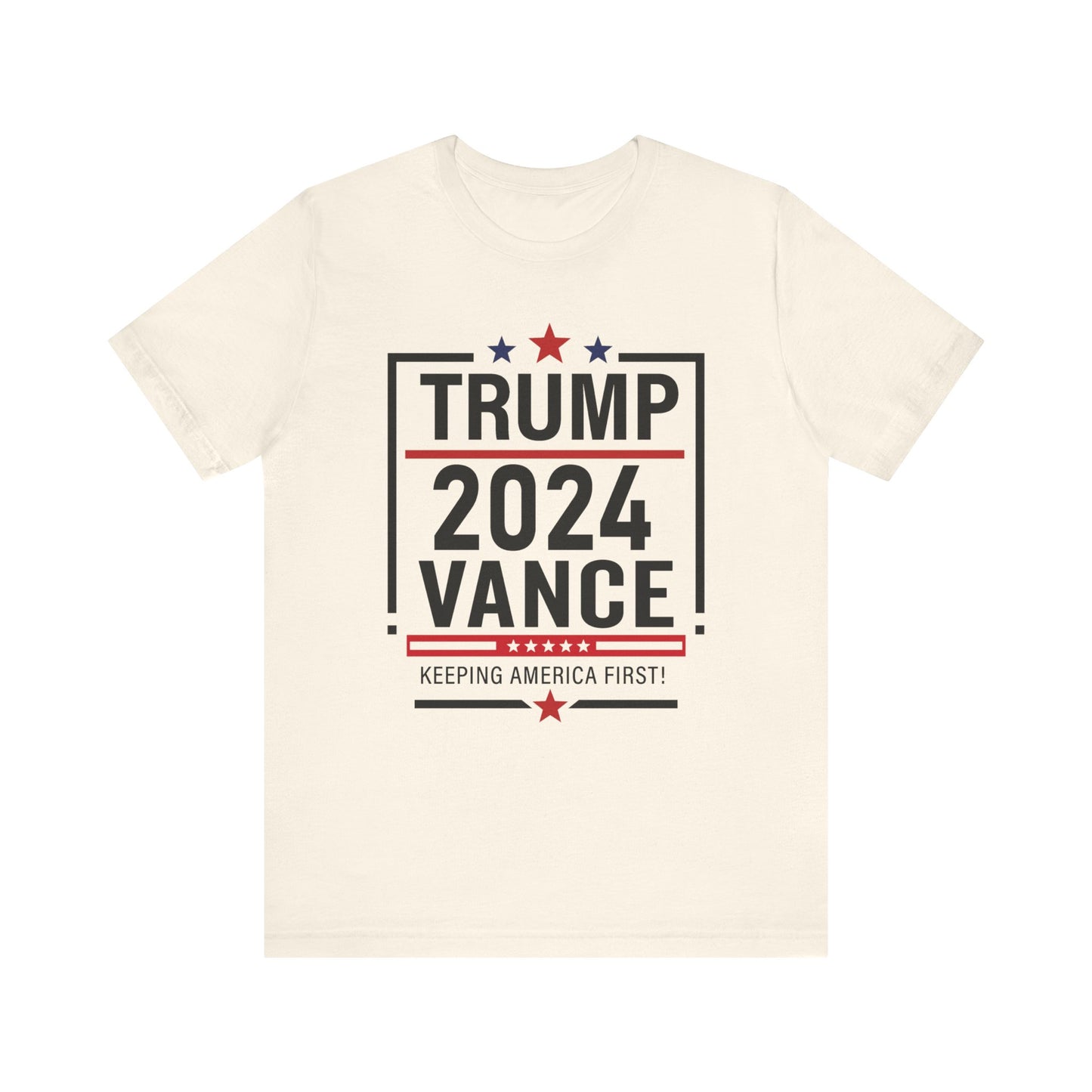 RNC Pick Trump VP Pick Vance 2024 Shirt Bella Canvas 3001 Unisex T-Shirt Vote Trump, J.D. Vance VP Trump, Pro Trump Campaign Shirt,  rnc vp