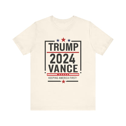 RNC Pick Trump VP Pick Vance 2024 Shirt Bella Canvas 3001 Unisex T-Shirt Vote Trump, J.D. Vance VP Trump, Pro Trump Campaign Shirt,  rnc vp