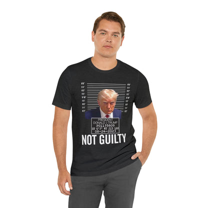 The Georgia Trump Mugshot Shirt Bella Canvas 3001 Unisex T-Shirt Trump Mugshot Trump Georgia Trump