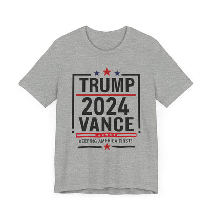 RNC Pick Trump VP Pick Vance 2024 Shirt Bella Canvas 3001 Unisex T-Shirt Vote Trump, J.D. Vance VP Trump, Pro Trump Campaign Shirt,  rnc vp