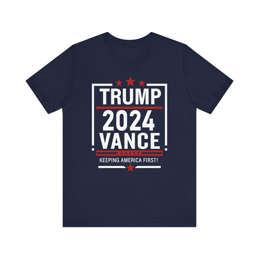 RNC Pick Trump VP Pick Vance 2024 Shirt Bella Canvas 3001 Unisex T-Shirt Vote Trump, J.D. Vance VP Trump, Pro Trump Campaign Shirt,  rnc vp