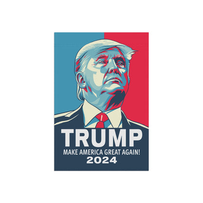 Trump 2024 Election Garden & House Banner 12"x18" and 24.5"x32" Pro Trump 2024 Vote Trump Make America Great Again 2024 Trump Campaign