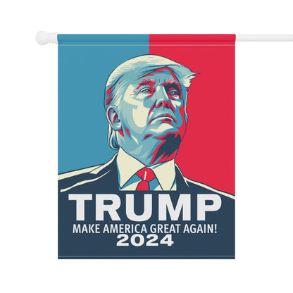 Trump 2024 Election Garden & House Banner 12"x18" and 24.5"x32" Pro Trump 2024 Vote Trump Make America Great Again 2024 Trump Campaign