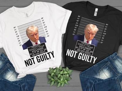 The Georgia Trump Mugshot Shirt Bella Canvas 3001 Unisex T-Shirt Trump Mugshot Trump Georgia Trump