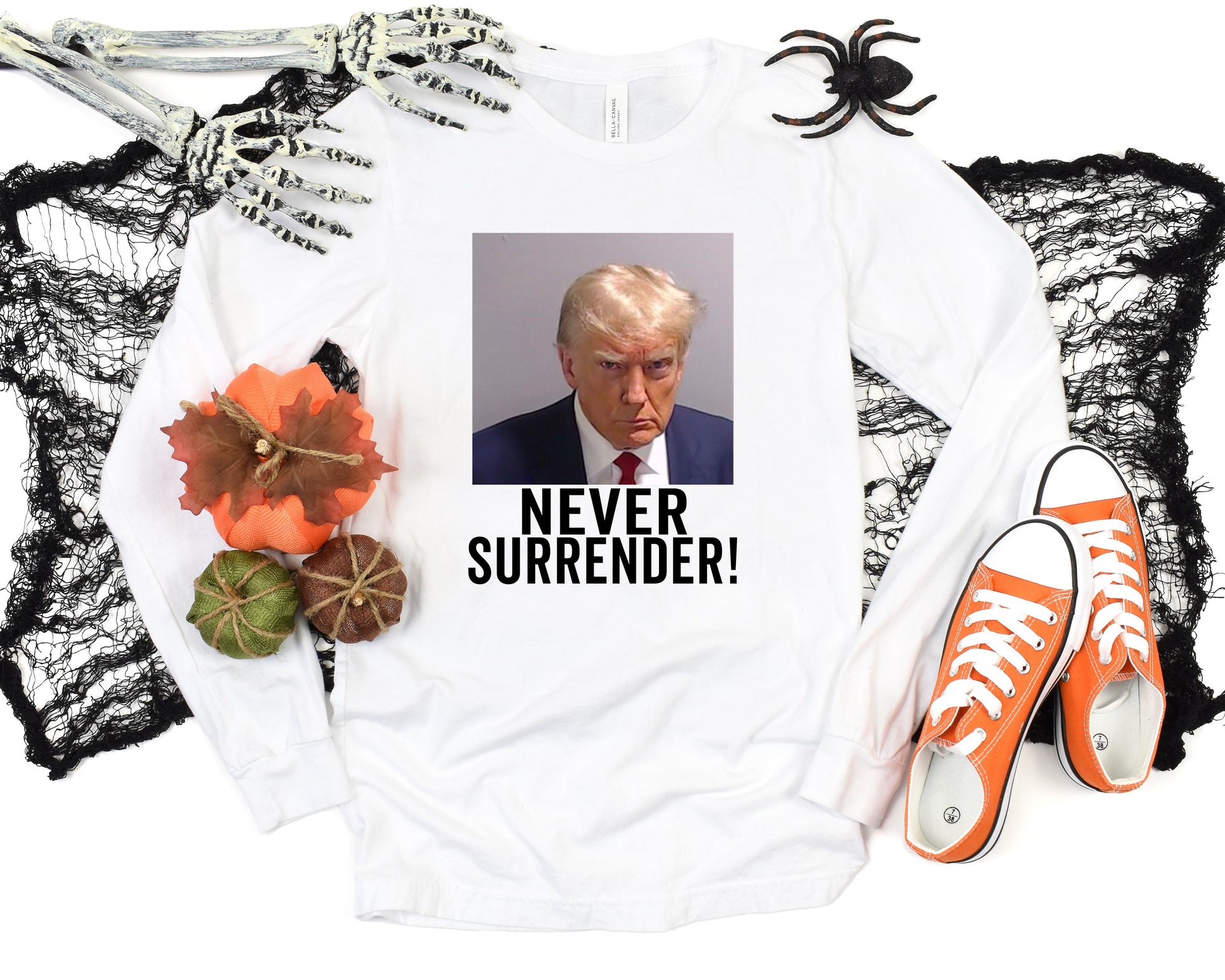 Trump Never Surrender Long Sleeves Shirt